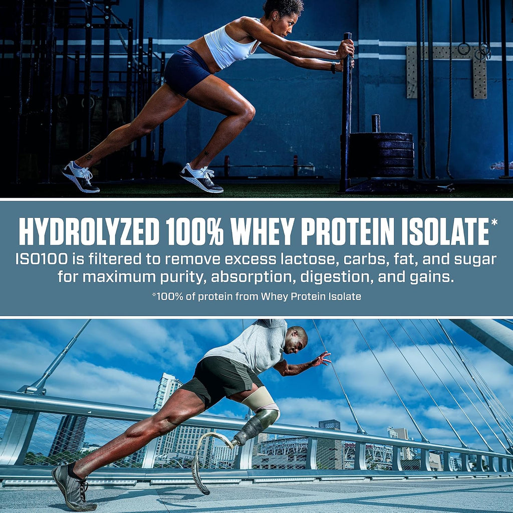 ISO100 Hydrolyzed Whey Protein Isolate Powder 71 Servings