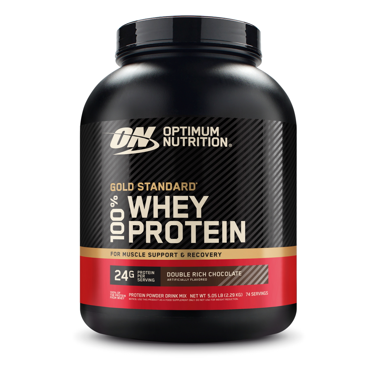 Whey Gold Standard 100% Whey Protein Powder 5lb (2.26kg)
