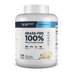 Transparent Labs Grass-Fed Whey Protein Isolate, French Vanilla, 4LB container