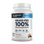 Transparent Labs Grass-Fed Whey Protein Isolate, Chocolate Chip Cookie Dough, 2LB container