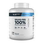 Transparent Labs Grass-Fed Whey Protein Isolate, Unflavored, 4LB container