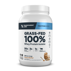 Transparent Labs Grass-Fed Whey Protein Isolate, Peanut Butter, 2LB container
