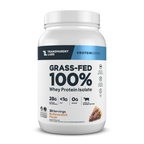 Transparent Labs Grass-Fed Whey Protein Isolate, Butterscotch Pecan, 2LB container