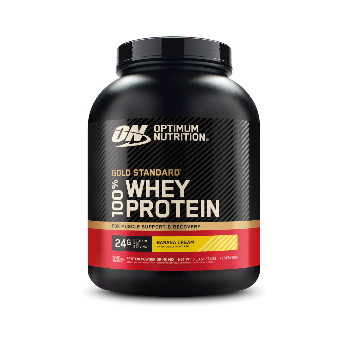 Whey Gold Standard 100% Whey Protein Powder 5lb (2.26kg)