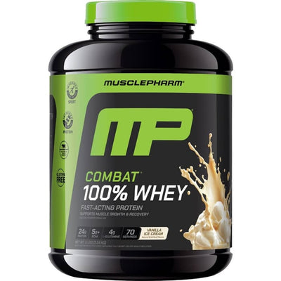 MusclePharm Combat 100% Whey 5LB Vanilla Ice Cream