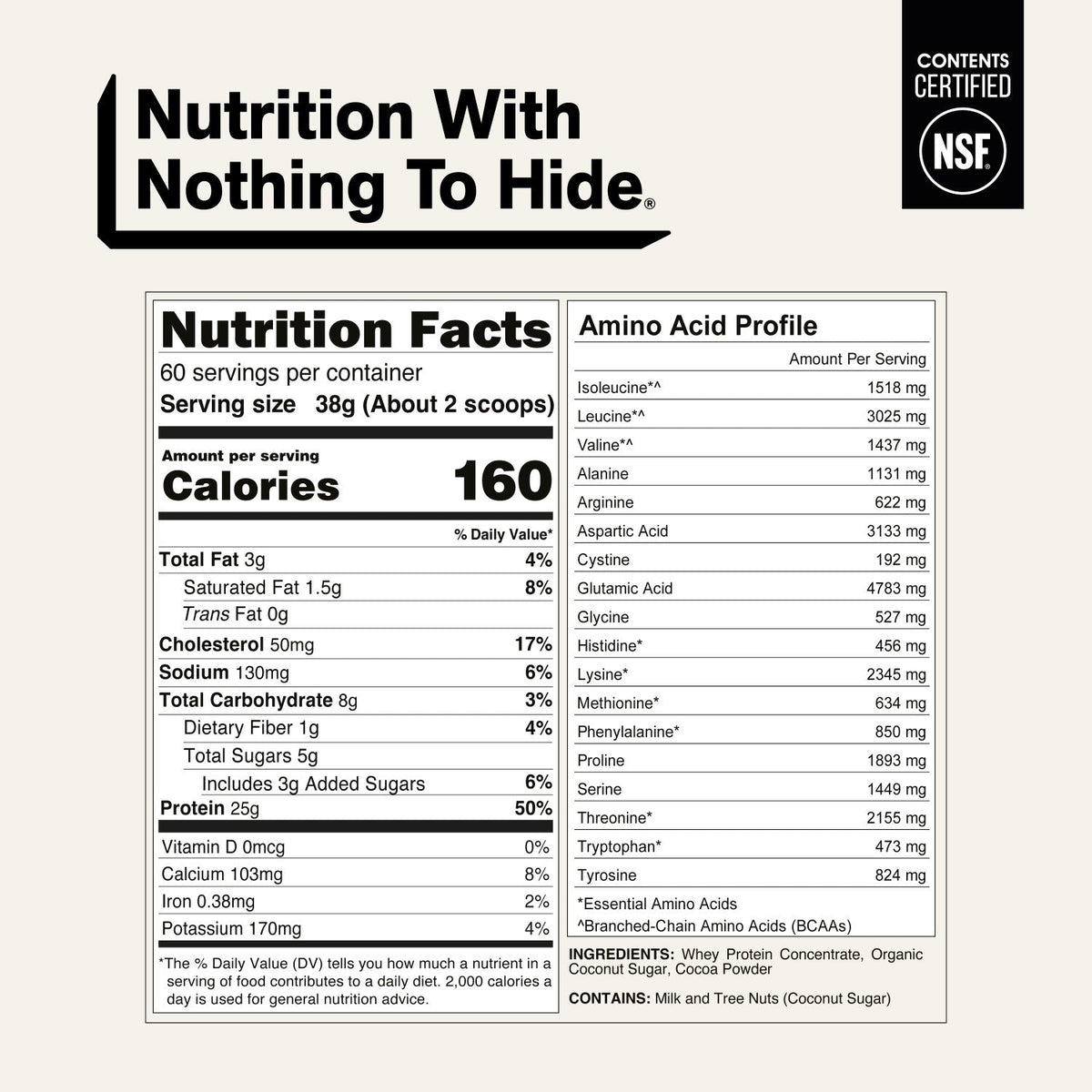 NAKED Whey Chocolate 5LB - product image 5
