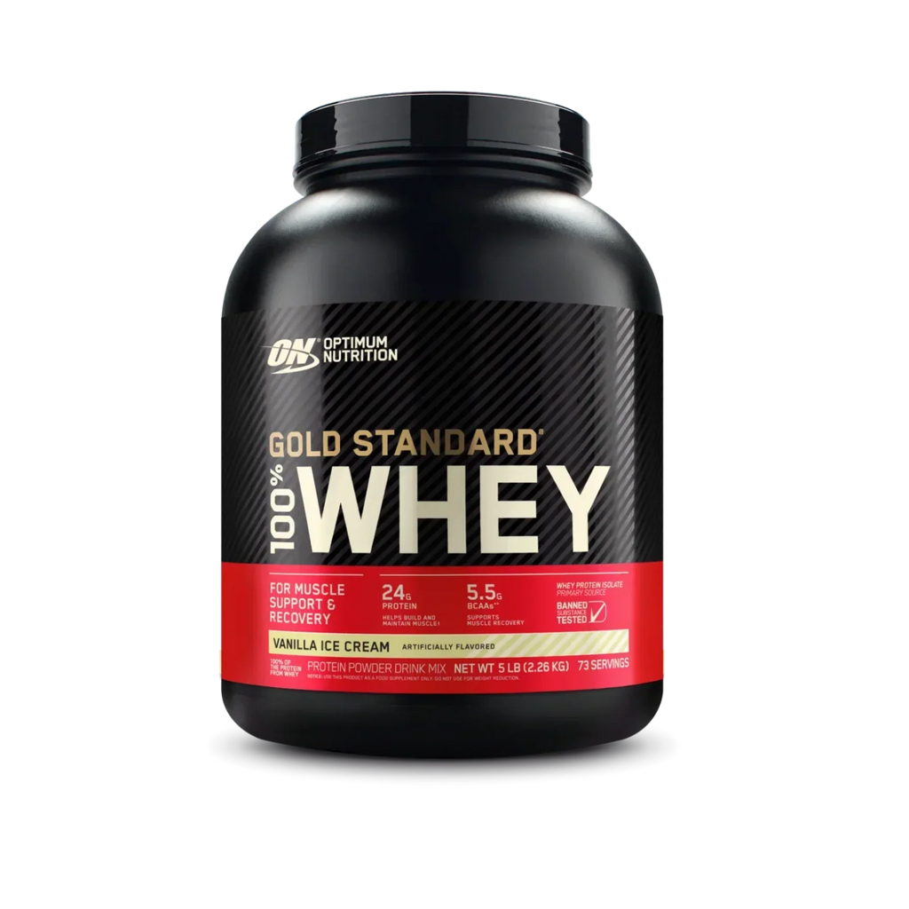 Whey Gold Standard 100% Whey Protein Powder 5lb (2.26kg)