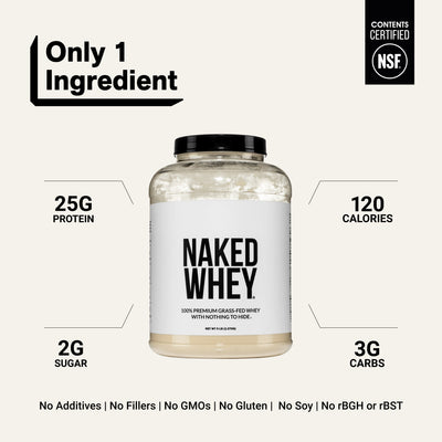 NAKED Whey Unflavored 5LB - product image 3